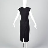 1990s Emanuel Ungaro Black Dress
