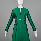 Small Late 1960s Emerald Green Dress