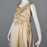 1920s Ivory Silk Wedding Dress