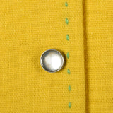 1960s Yellow Dress with Green Topstitch