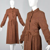Medium Missoni 1970s Brown Wool Separates Set