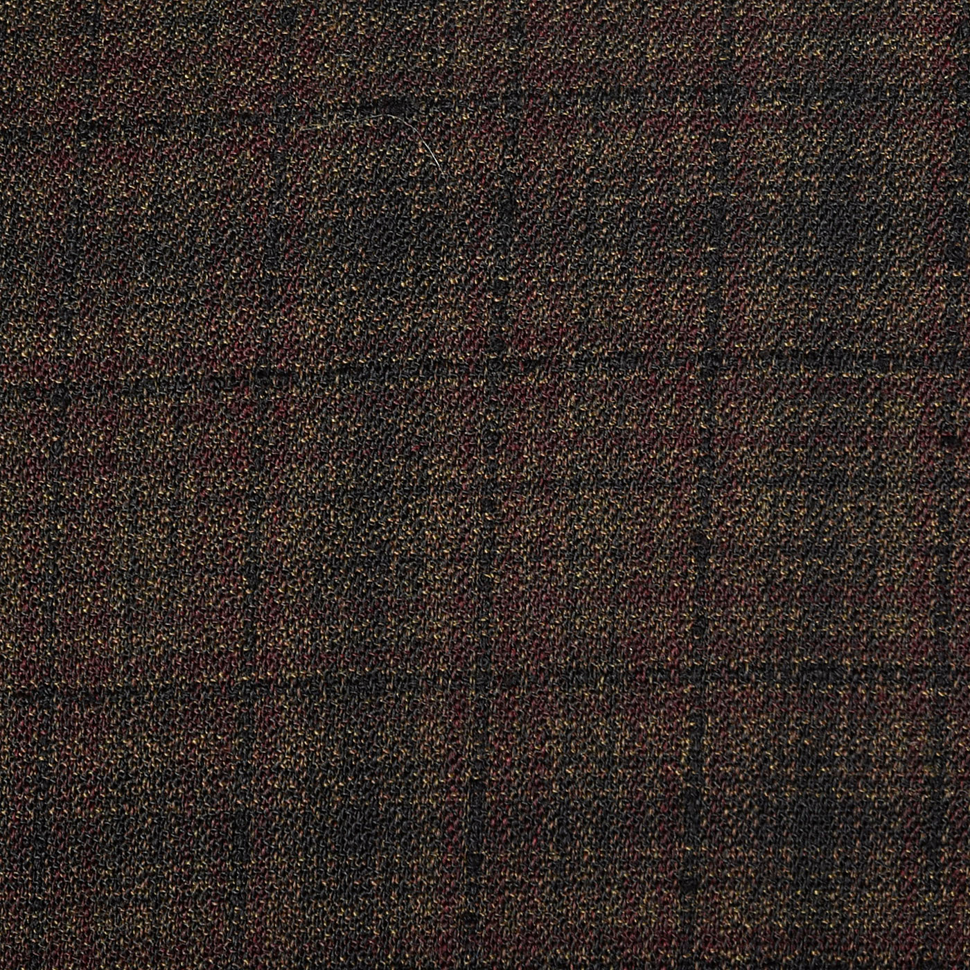 1950s Mens Lightweight Summer Jacket in Brown Plaid