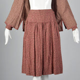 1970s Pierre Cardin Blouse and Skirt Set