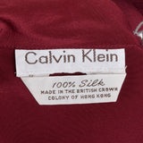 1970s Calvin Klein Silk Double Breasted Blouse