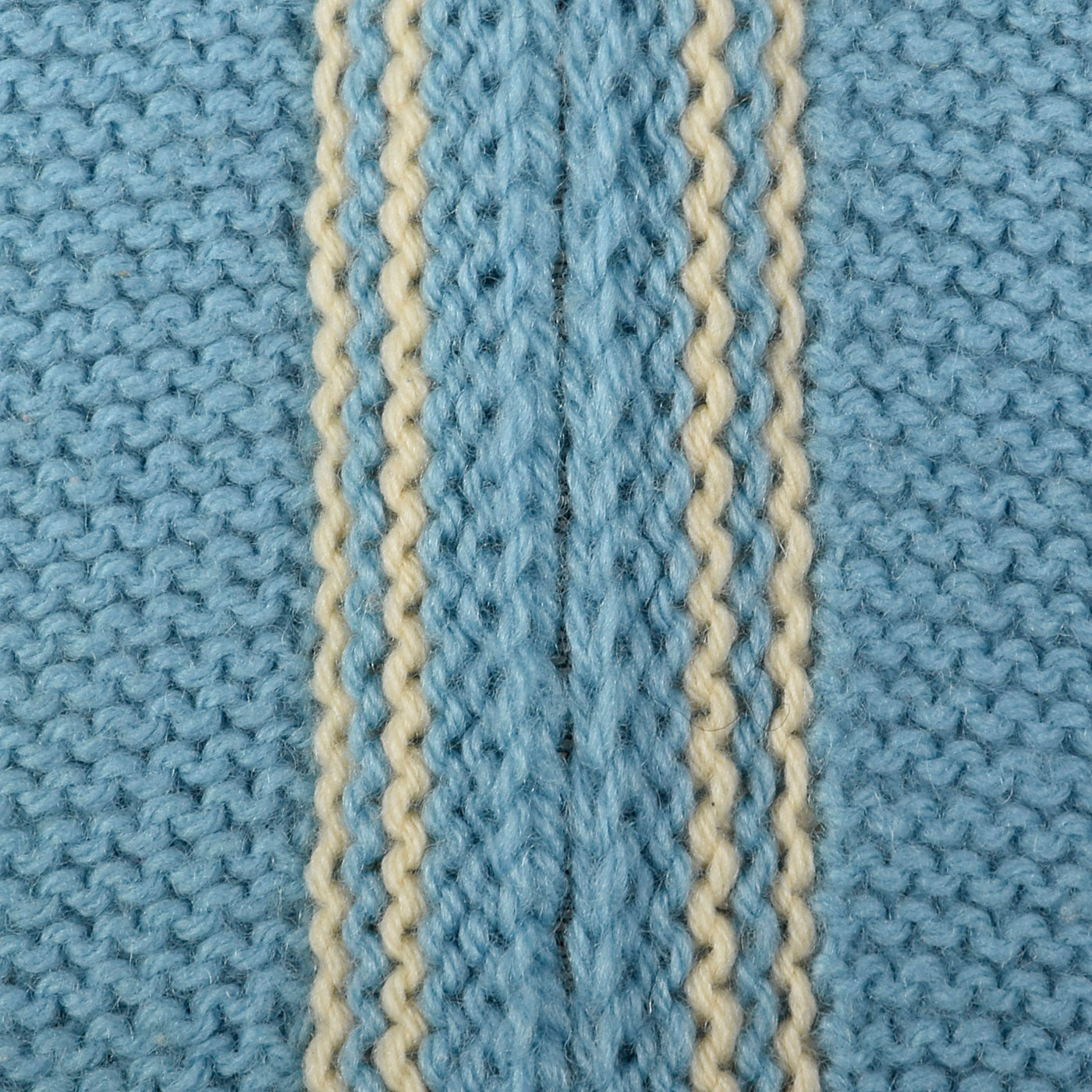 1960s Blue Zip Front Cardigan