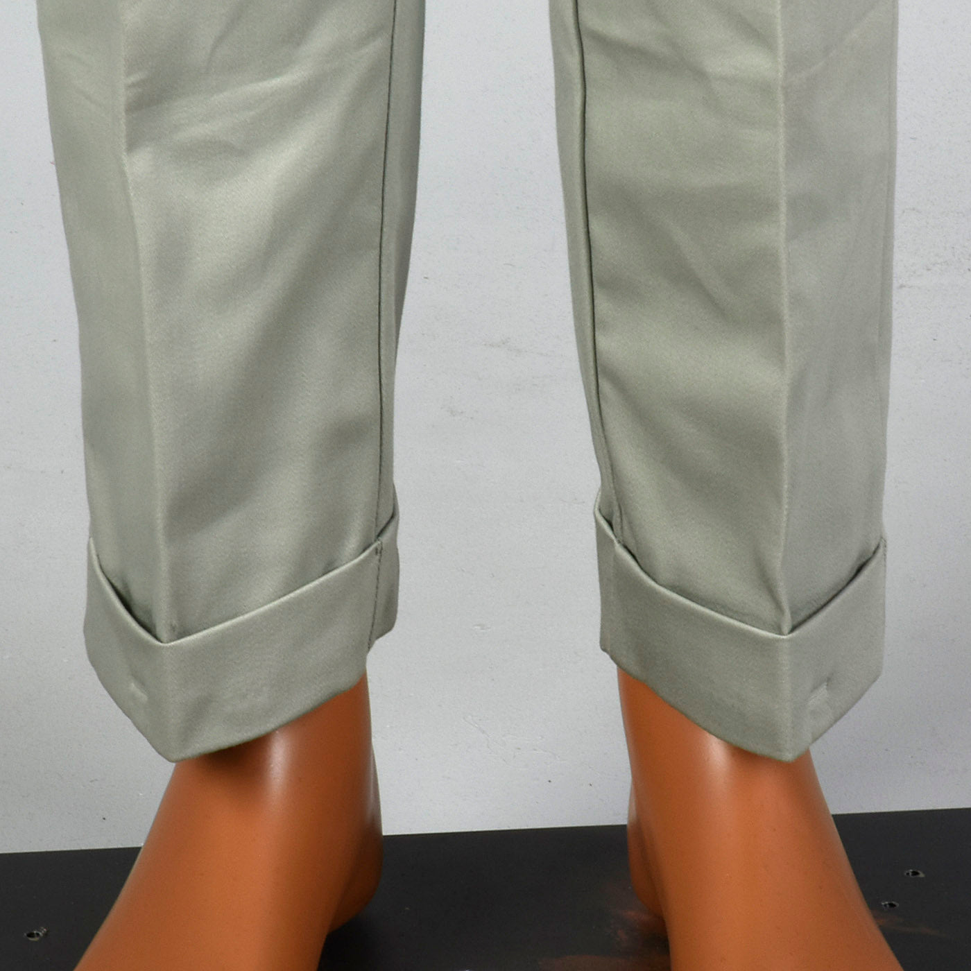 1950s Gray Sanforized Cotton Pants