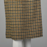 XXS 1960s Brown Skirt Suit