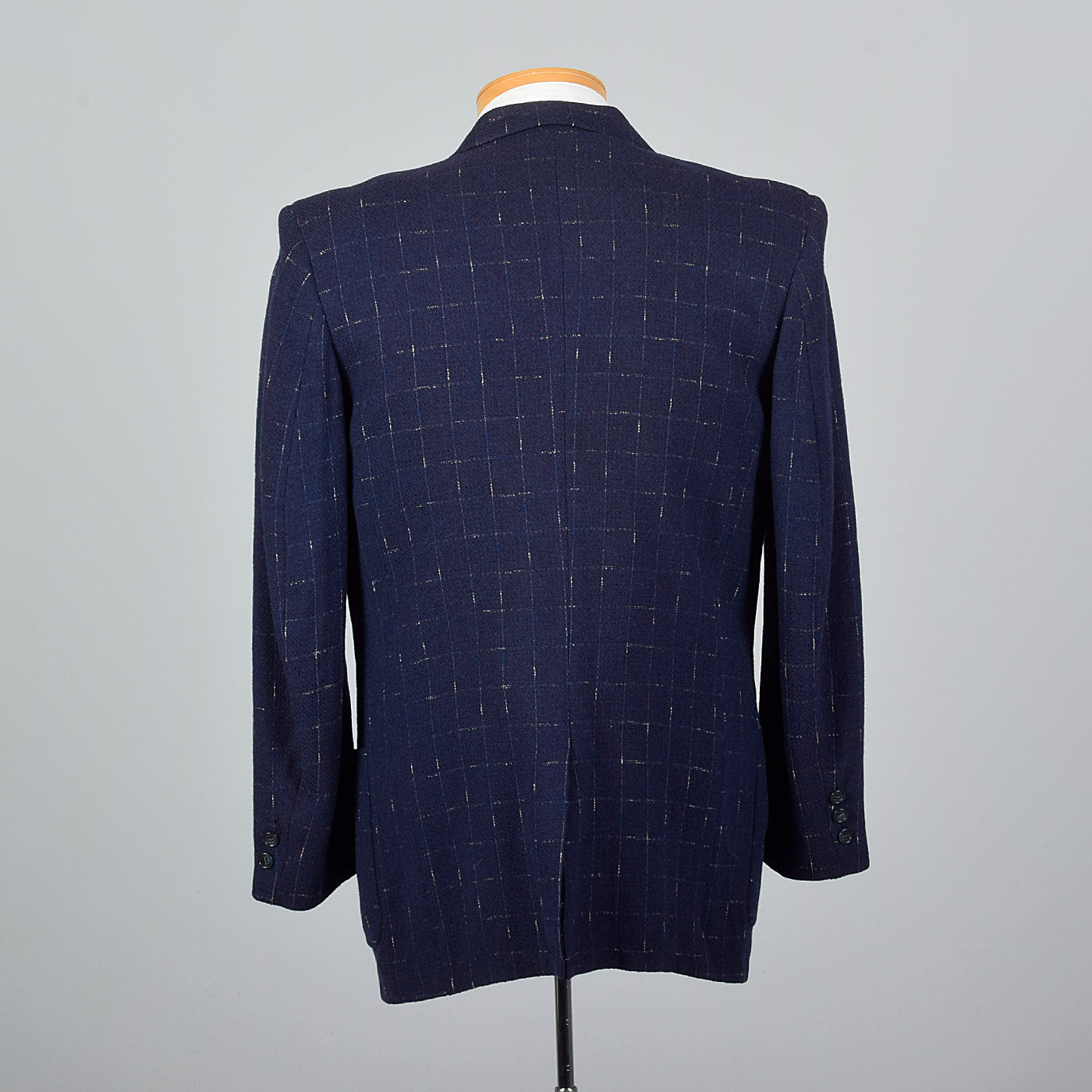 1950s Navy Blue Atomic Fleck Jacket – Style & Salvage