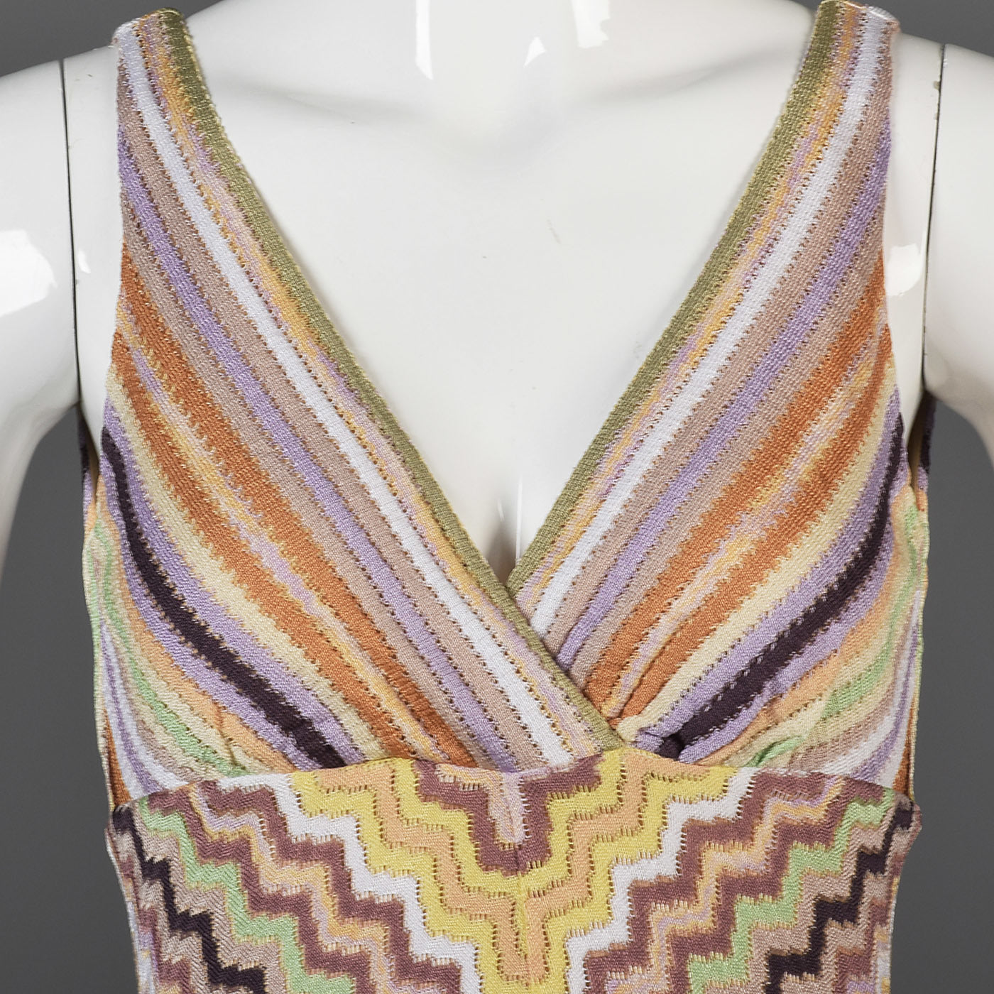1990s Missoni Sleeveless Midi Dress