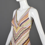 1990s Missoni Sleeveless Midi Dress