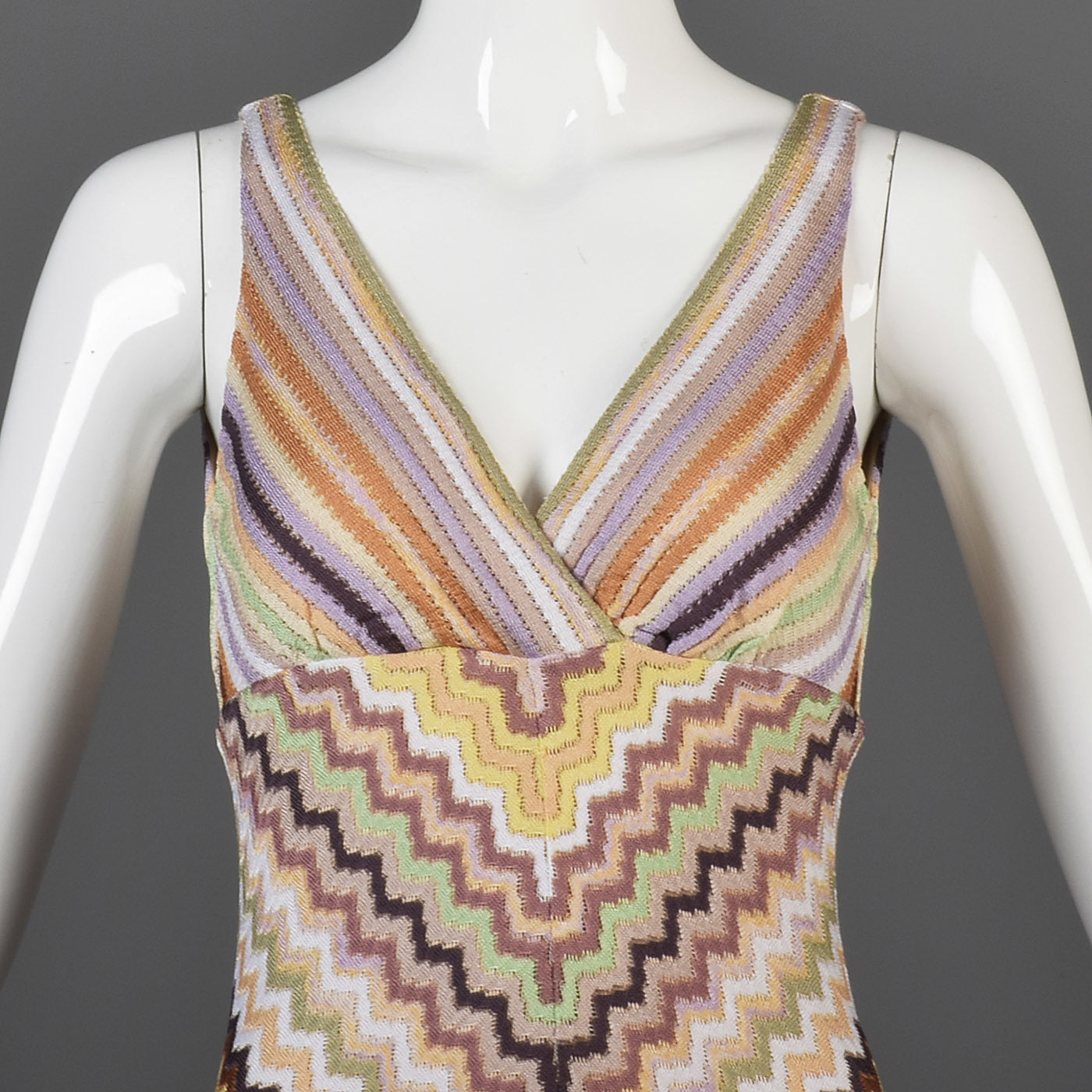 1990s Missoni Sleeveless Midi Dress