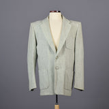 1950s Men's Mint Green Atomic Fleck Jacket