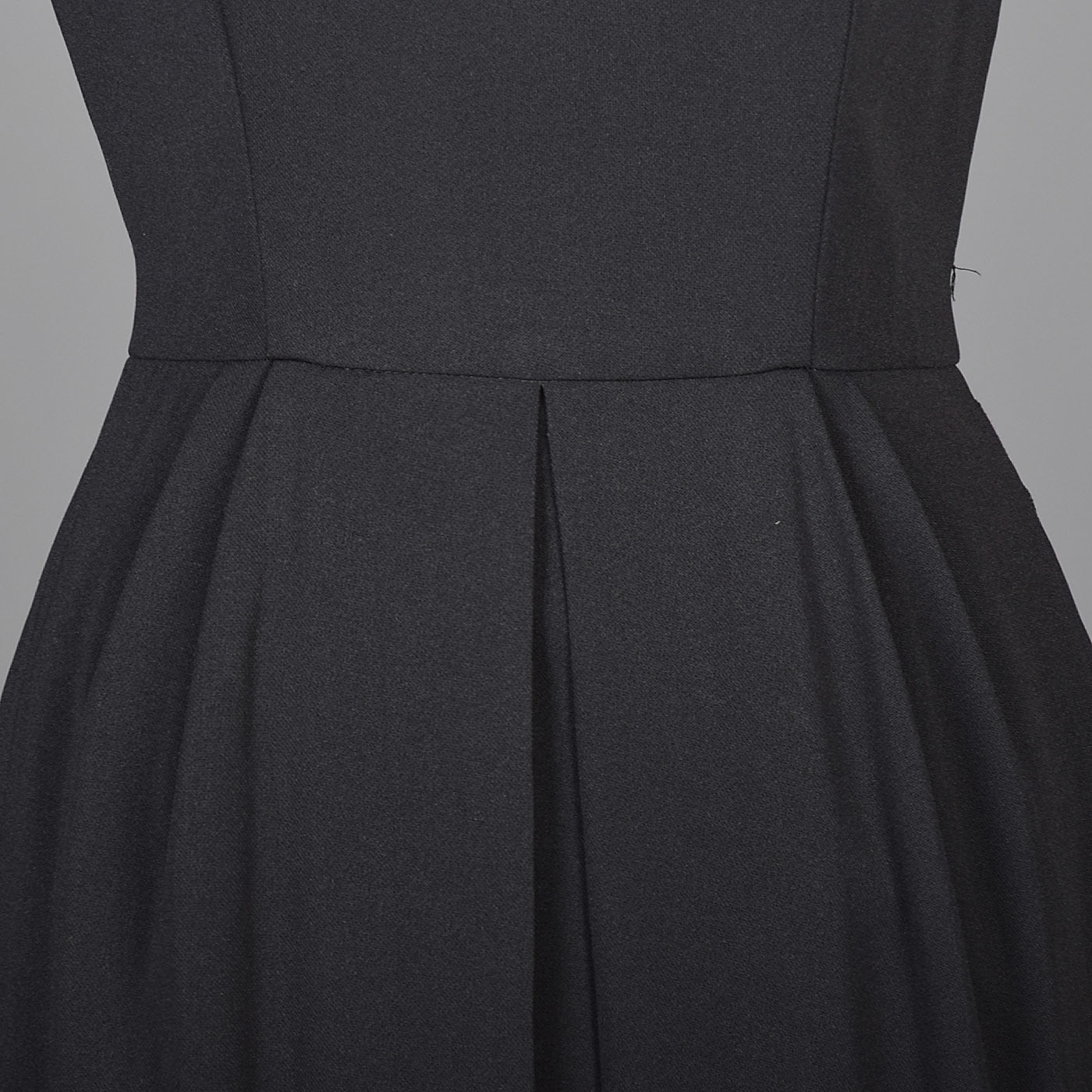 1960s Little Black Dress with Petal Skirt