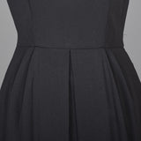 1960s Little Black Dress with Petal Skirt