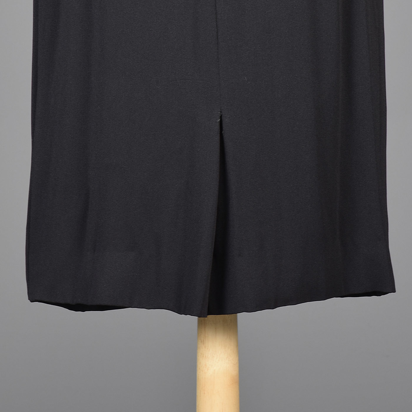1960s Little Black Dress with Petal Skirt