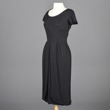 1960s Little Black Dress with Petal Skirt
