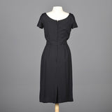 1960s Little Black Dress with Petal Skirt
