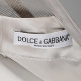 1990s Dolce & Gabbana Mesh Maxi Dress
