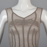 1990s Dolce & Gabbana Mesh Maxi Dress
