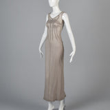 1990s Dolce & Gabbana Mesh Maxi Dress