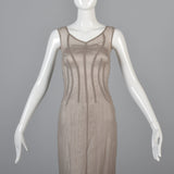 1990s Dolce & Gabbana Mesh Maxi Dress
