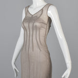 1990s Dolce & Gabbana Mesh Maxi Dress