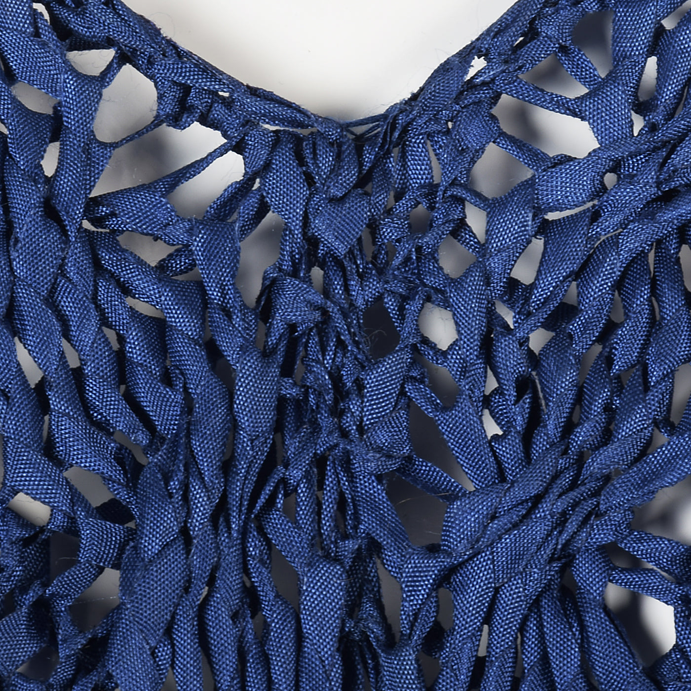 1930s Blue Ribbon Dress