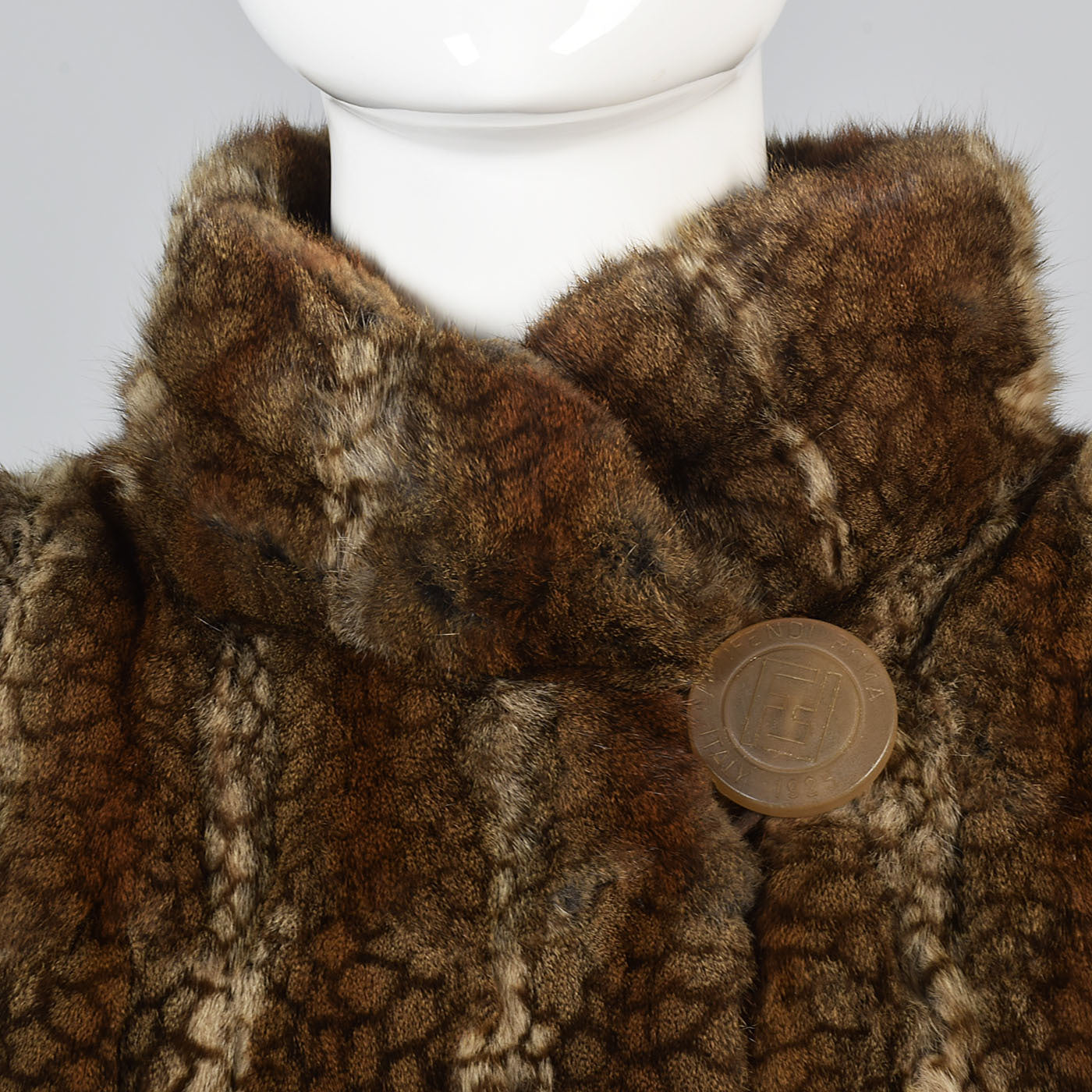 Luxurious Fendi Russian Squirrel Fur Coat