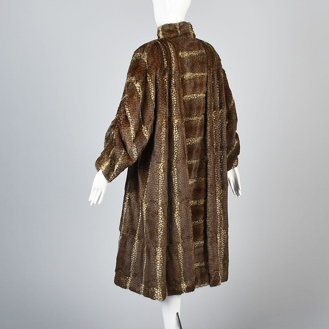 Luxurious Fendi Russian Squirrel Fur Coat Style Salvage
