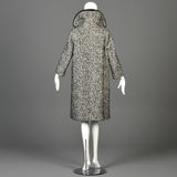 1960s Four Piece Tweed Set with Top, Skirt, Jacket, and Coat