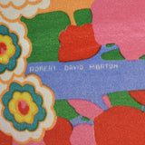Robert David Morton Maxi Dress in a Signed Psychedelic Print