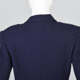 Night Sky Escada Margaritha Ley Navy Blue Skirt Suit