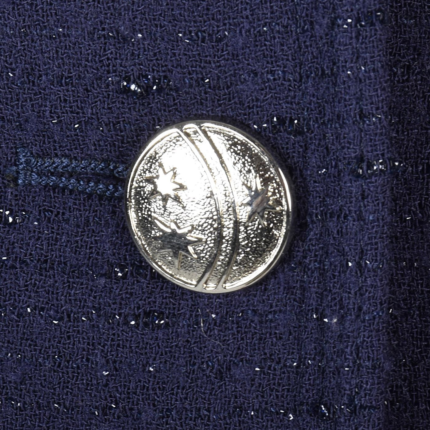 Night Sky Escada Margaritha Ley Navy Blue Skirt Suit