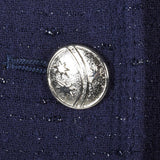 Night Sky Escada Margaritha Ley Navy Blue Skirt Suit