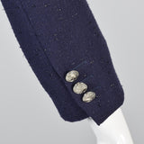 Night Sky Escada Margaritha Ley Navy Blue Skirt Suit