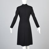Adele Simpson Little Black Dress with Keyhole Bust & Satin Bow