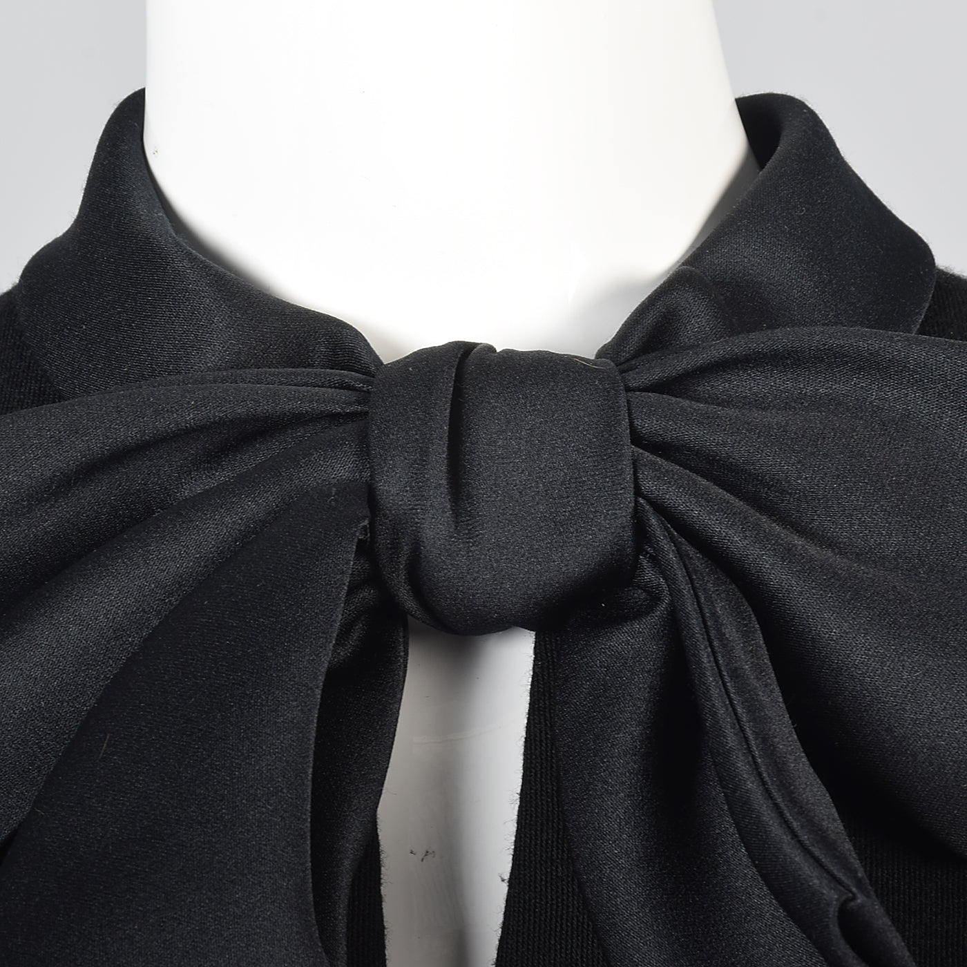 Adele Simpson Little Black Dress with Keyhole Bust & Satin Bow