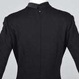 Adele Simpson Little Black Dress with Keyhole Bust & Satin Bow