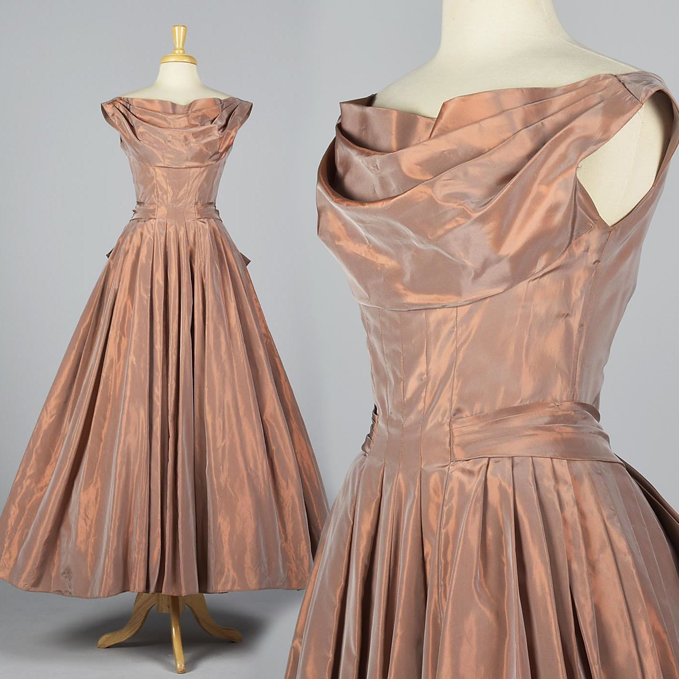 1950s Fred Perlberg Formal Princess Dress