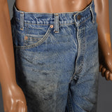 1970s Mens Distressed Levi's Jeans