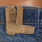 1970s Mens Distressed Levi's Jeans