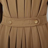 1940s Double Breasted Gabardine Princess Coat