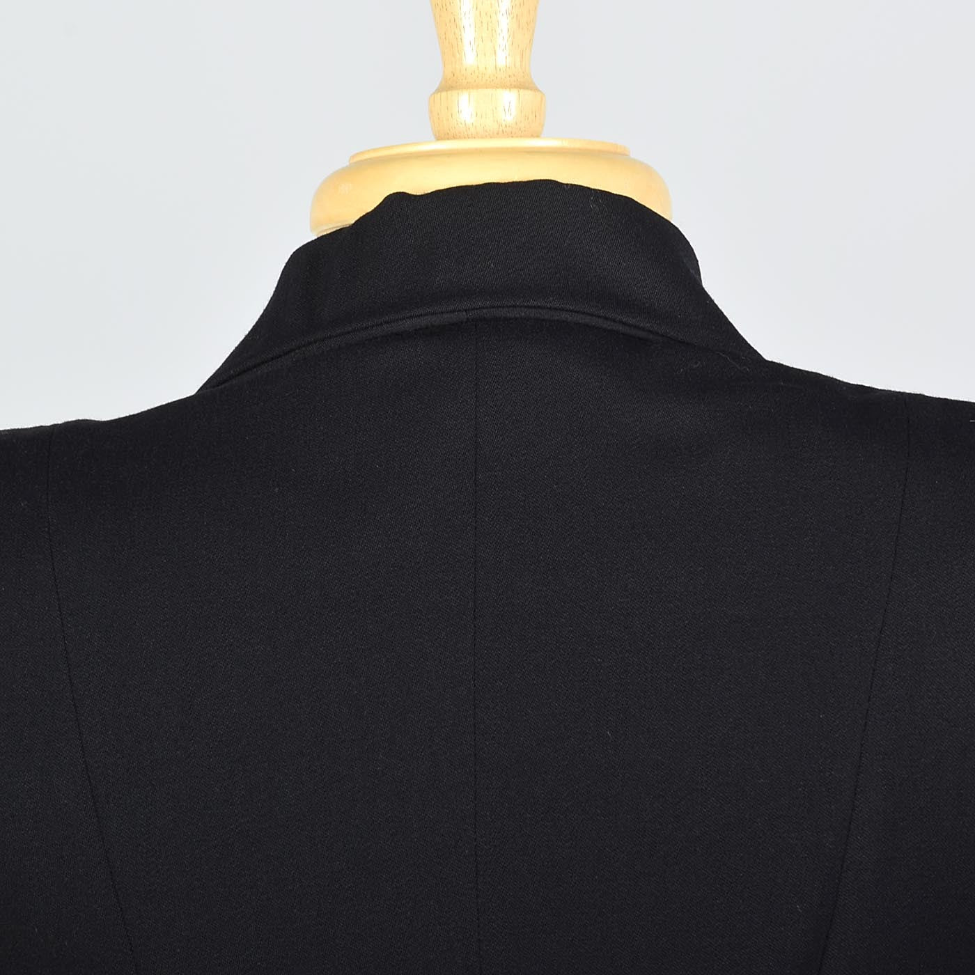 1950s Lilli Ann Classic Black Hourglass Jacket