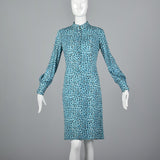 1960s Via Veneto Couture Boutique Wool Knit Dress