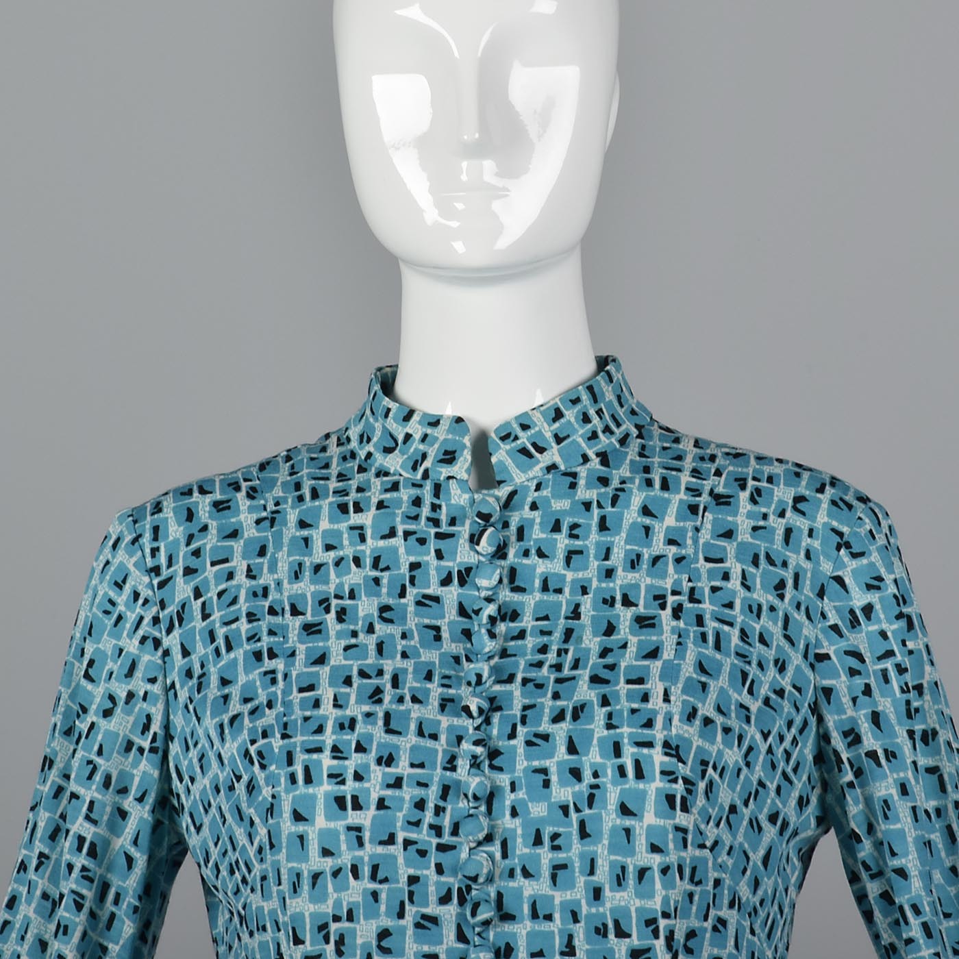 1960s Via Veneto Couture Boutique Wool Knit Dress