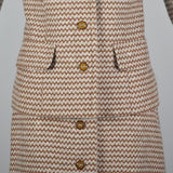 1970s Via Veneto Couture Boutique Tweed Skirt Suit