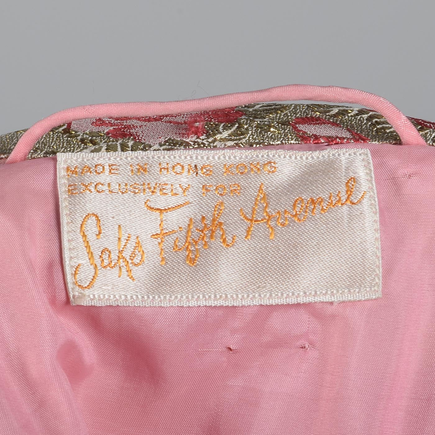 Incredible 1960s Gold Lamé Dressing Gown