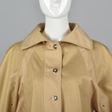 1970s Courreges Classic Loose Fitting  Autumn Coat