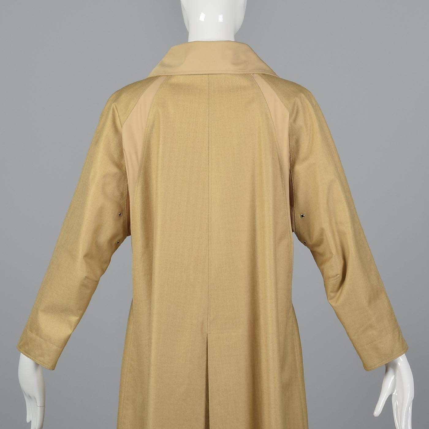1970s Courreges Classic Loose Fitting  Autumn Coat