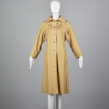 1970s Courreges Classic Loose Fitting  Autumn Coat